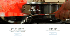 Desktop Screenshot of privatechefmatch.com